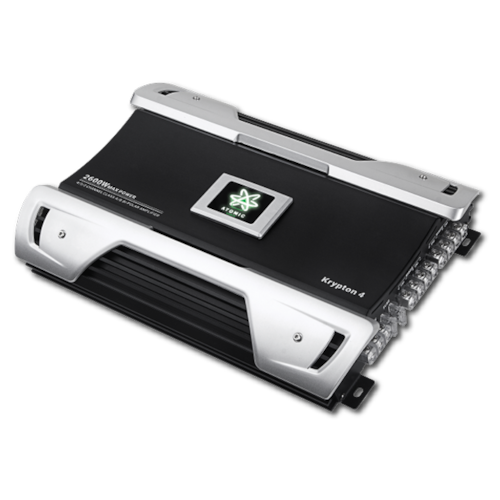 Amplificador 4 Canales Atomic Audio KRYPTON4 2600 Watts Clase AB 2 Ohms.