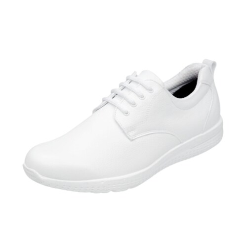 Zapato Clínico Hombre Doctor Enfermero Big Apple 702 Blanco.