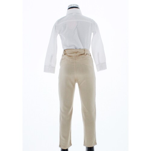Conjunto de Vestir para Niño Camisa Pantalon y Chaleco 3641 1 a 8 años.