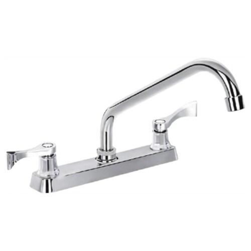 MEER Faucets by CNX | Mezcladora para Fregadero de Acero Inoxidable Latón y ABS Cromado.