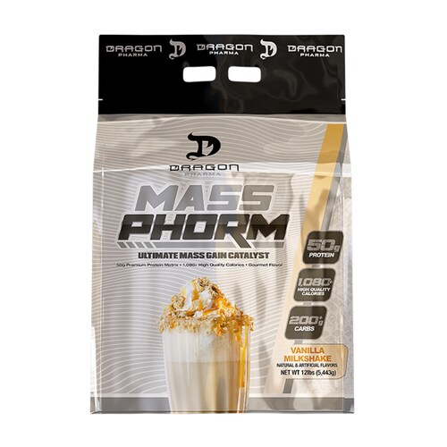 Ganador Dragon Pharma Mass Phorm 12 lbs 20 Serv. - Chocolate