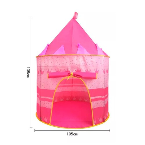 Tienda Castillo De Juegos Portátil Plegable Para Niños Con 5m Luz