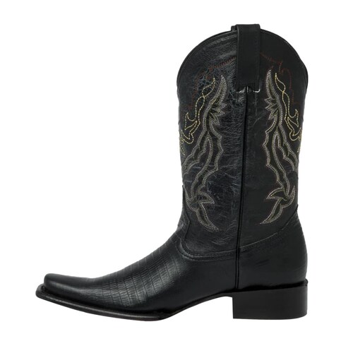 Botas vaqueras lisas marca Jc McCoy color negro, mod. 1103864