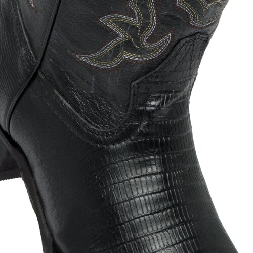 Botas vaqueras lisas marca Jc McCoy color negro, mod. 1103864