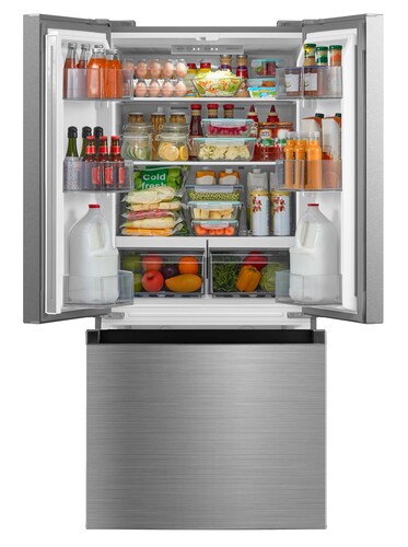 Refrigerador Midea MDRF700FGM46 French Door Plus Inverter Silver