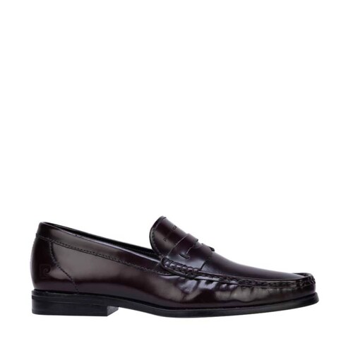 Mocasines marca Pierre Cardin de antifaz, color vino, mod. 956260