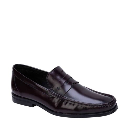 Mocasines marca Pierre Cardin de antifaz, color vino, mod. 956260