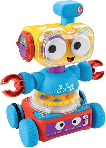  Fisher-Price Juguete para Bebés Tri Bot Robot de Aprendizaje.