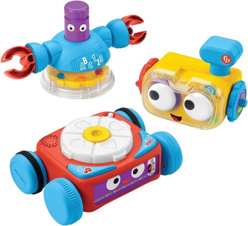  Fisher-Price Juguete para Bebés Tri Bot Robot de Aprendizaje.