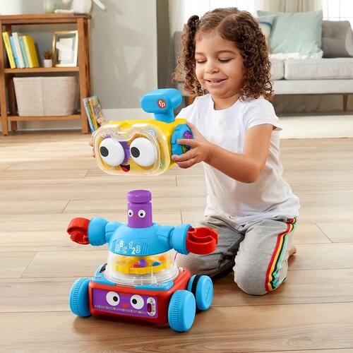  Fisher-Price Juguete para Bebés Tri Bot Robot de Aprendizaje.
