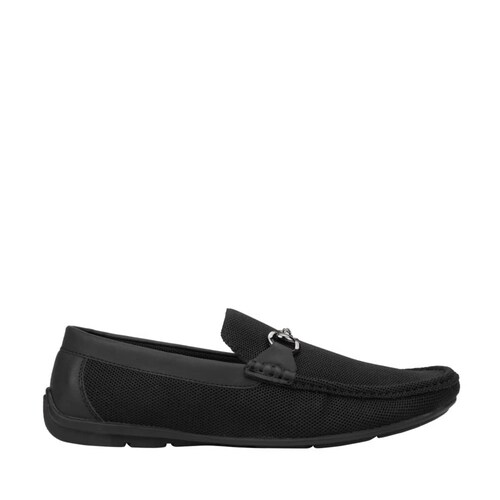 Mocasines tejidos marca Pierre Cardin negros para hombre, mod. 1089275