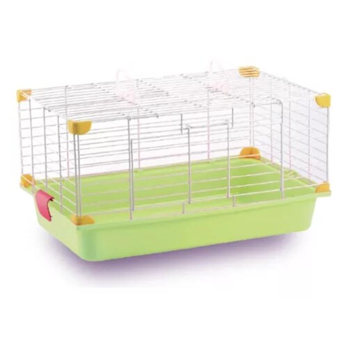 Jaula Plástica P/Conejo Color Variado 45x30x25cm Sunny