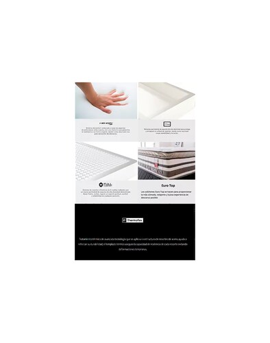 Colchon Matrimonial Winter Con Memory Euro Top