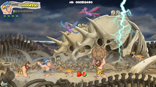 New Joe and Mac: Caveman Ninja - T-Rex Edition - PlayStation 5