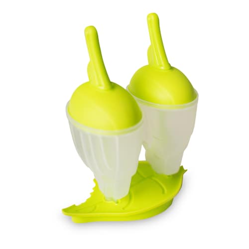 Moldes para Paletas de Hielo Hiperware Diseño Plantas Color Verde
