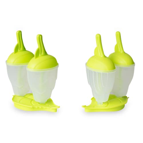 Moldes para Paletas de Hielo Hiperware Diseño Plantas Color Verde
