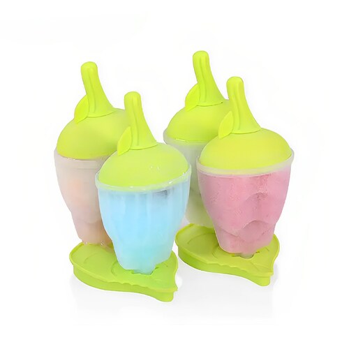 Moldes para Paletas de Hielo Hiperware Diseño Plantas Color Verde
