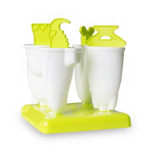 Moldes para Paletas de Hielo Infantil Hiperware Diseño Fantasía Color Verde