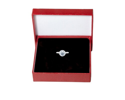 Anillo Plata 925 Horoz Solitario #7 SP16.