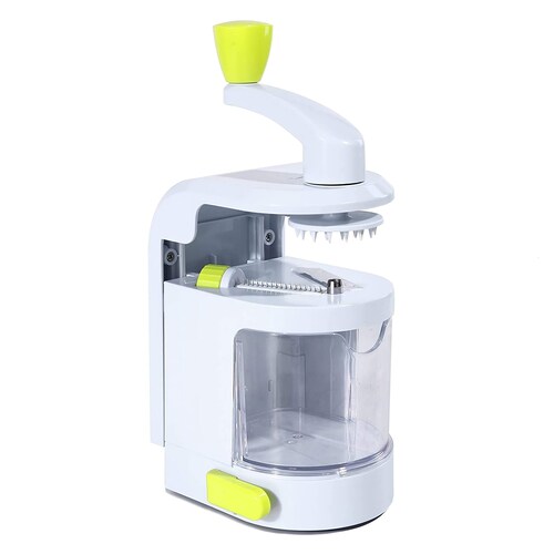 Rallador de Verduras Spiralizer Vertical Hiperware 4 Cortes en Espiral Color Blanco