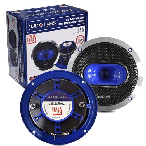 Medio Rango + Driver Para Open Show Audio Labs ADL-PRO65S 1000 Watts 6.5 Pulgadas 4 + 4 Ohms 2 Vías.