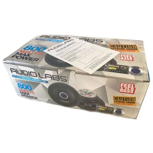 Set De Medios Con Tweeter De Bala Y Crossover Audio Labs ADL-PRO65.2OS 800 Watts 6.5 Pulg 4 Ohms.