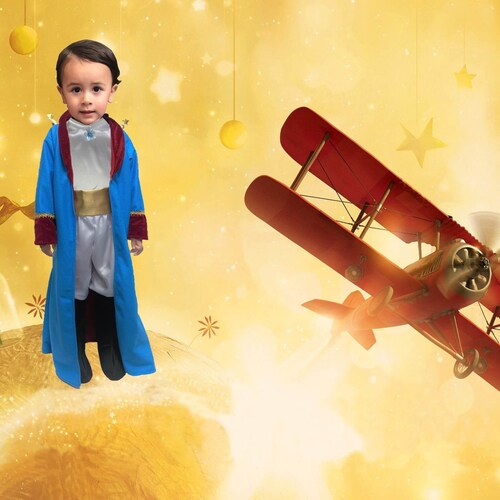 Cosplay - Disfraz del Principito - Disfraces de Rey - Traje Príncipe Azul para Niños