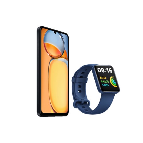Xiaomi Redmi 13C 6/128GB Negro+ Xiaomi Redmi Watch 2 lite