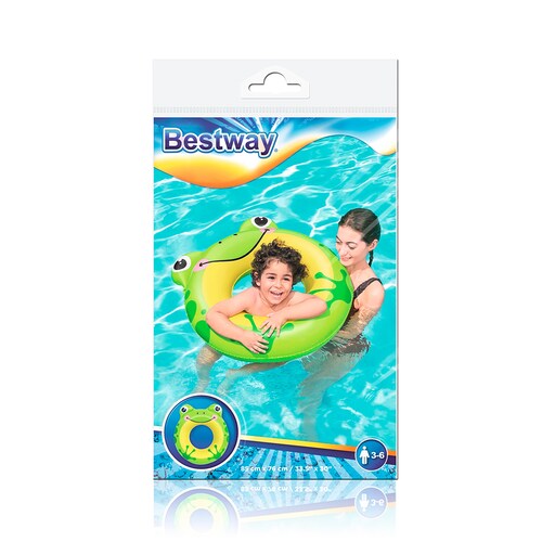 Salvavidas Inflable Dona Flotador Diseño Panda Rana Infantil