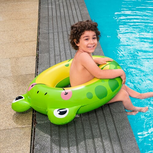 Salvavidas Inflable Dona Flotador Diseño Panda Rana Infantil