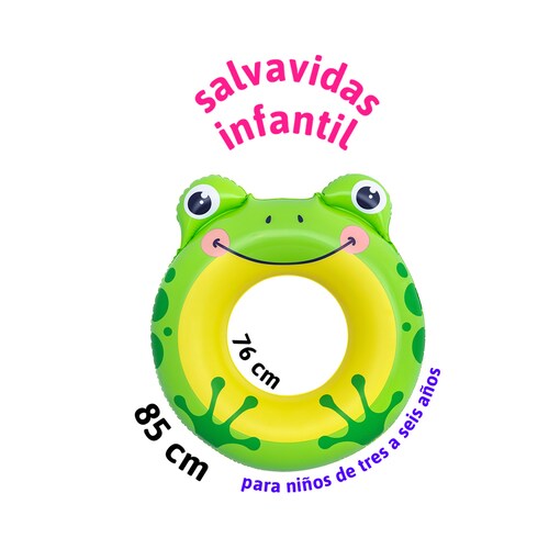 Salvavidas Inflable Dona Flotador Diseño Panda Rana Infantil