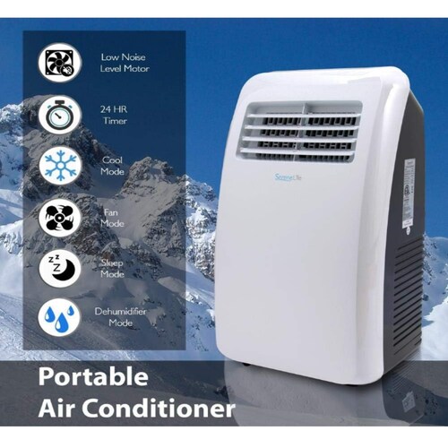 Unidad de aire acondicionado refrigeracion deshumidificador ventilador portátil 