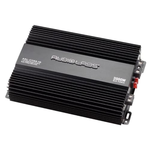 Amplificador Monoblock Audio Labs ADL-C1100.1D 2000 Watts Clase D.