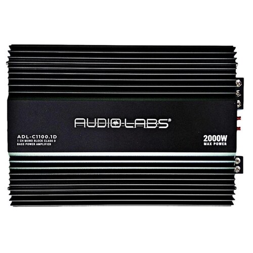 Amplificador Monoblock Audio Labs ADL-C1100.1D 2000 Watts Clase D.