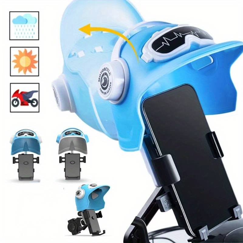 Soporte de celular para motocicleta base con casco para telefono