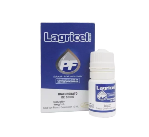 Lagricel Pf Ofteno Caja Con Frasco Gotero Con 10ml