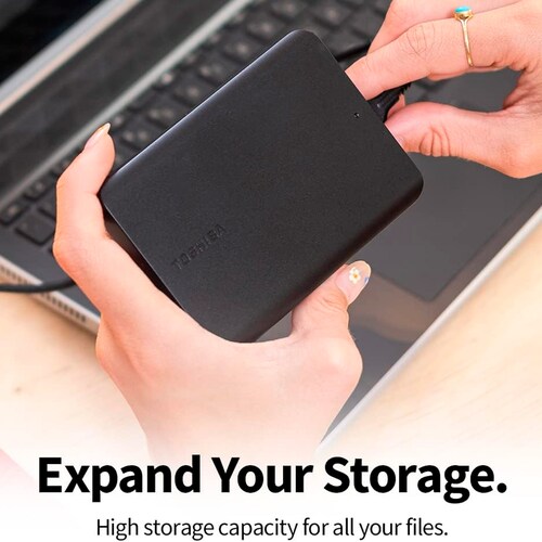 Disco Duro Externo Toshiba 1Tb 10XK3AA Canvio Basic Negro 