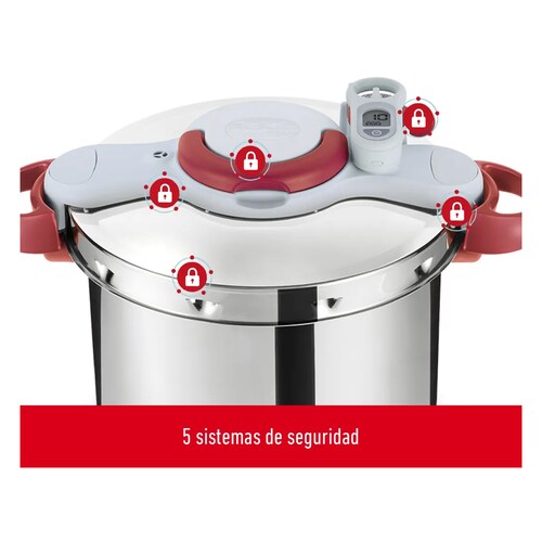 Olla A Presión Tefal Clipso Minut'® Perfect 7,5 Lts P4904851.