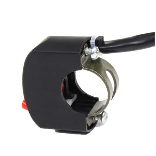 Botón Interruptor intermitente Universal manillar motocicleta luz Moto encendido apagado 12V 10A