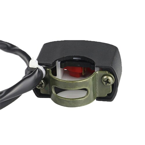 Botón Interruptor intermitente Universal manillar motocicleta luz Moto encendido apagado 12V 10A