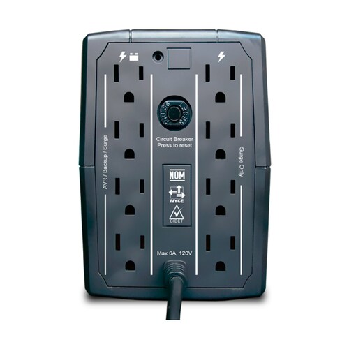UPS CDP R-UPR508 500VA/ 250W 8 CONT 18 MIN.