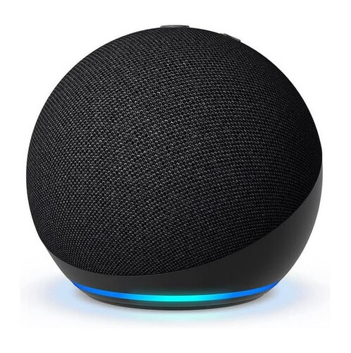 Bocina Inteligente 5ta Generación Modelo 2022 Echo Dot Negra B09B93ZDG4