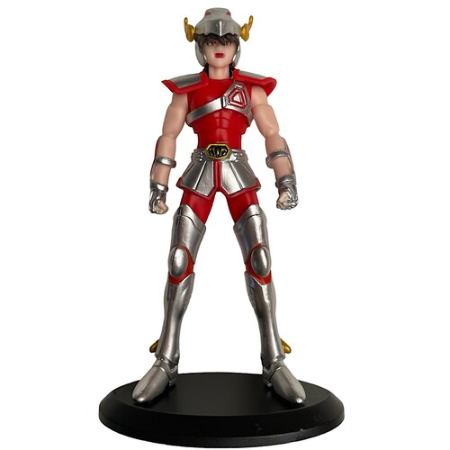 Figura Juguete Muñeco Seiya Pegaso Caballeros del Zodiaco 18 Cm Con Caja