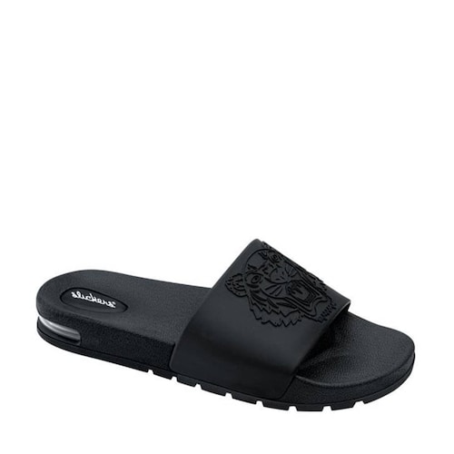 Sandalias de playa y baño negras marca Slickers para hombre, mod. 1086266