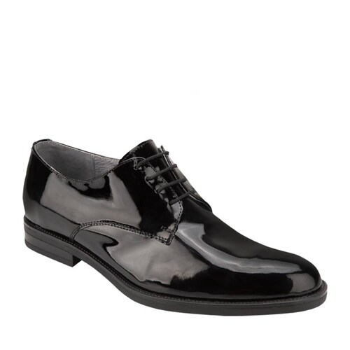 Zapatos de vestir para hombre color negro, con acabado charol, marca Schatz, mod. 1054332