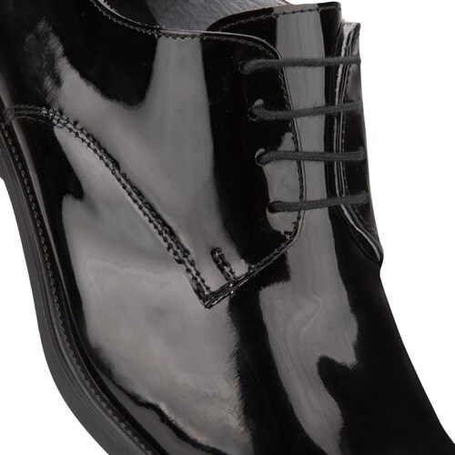 Zapatos de vestir para hombre color negro, con acabado charol, marca Schatz, mod. 1054332