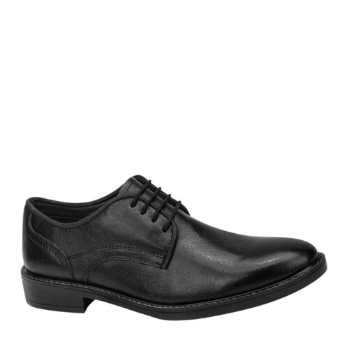 Zapatos de vestir tipo Derby para jóvenes, marca Uomo di Ferro, color negro, mod. 1054327