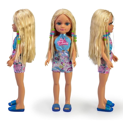 Muñeca Nancy Famosa Un Dia con Trenzas Rubia