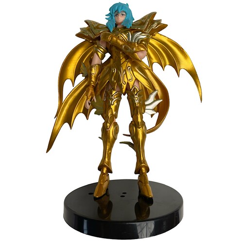 Figura Juguete Muñeco Piscis Caballeros del Zodiaco Dorado Anime