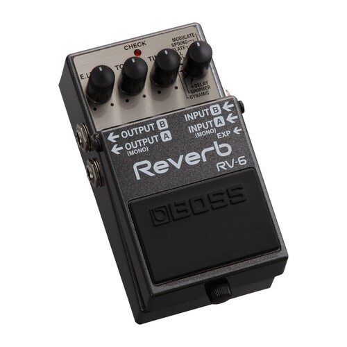 Pedal Boss de Reverb RV-6 Para Guitarra Electrica